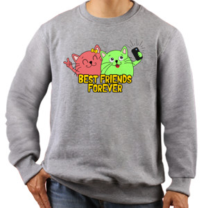 Jaket Sweater best friends forever