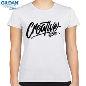 Kaos creative vibes (white)