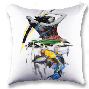 Bantal Samurai Girl