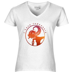Kaos I Love Indonesia