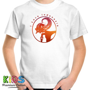 Kaos I Love Indonesia