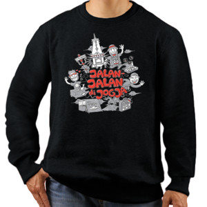 Jaket Sweater Jalan-Jalan Di Jogja