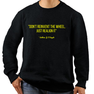 Jaket Sweater Don't reinvent the wheel