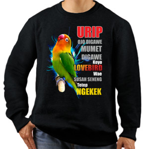 Jaket Sweater Lovebird