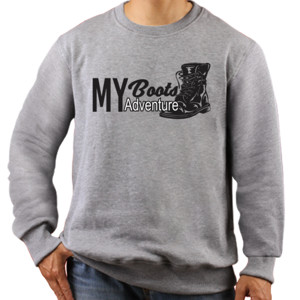 Jaket Sweater My Boot My Adventure