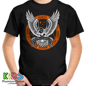 Kaos INDONESIA GARUDA 2 orange