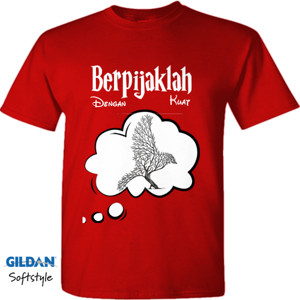 Kaos Baju Inspiratif Pijakan Yang Kuat
