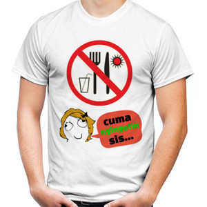 Kaos Cuma Ngingetin Ini Bulan Ramadan