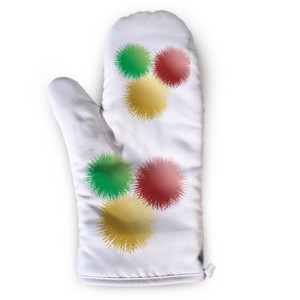 Sarung Tangan Pemanggang Bola Bulu (Feather Balls)