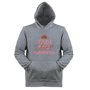 Jaket Hoodie Jadi Apa Adanya Always