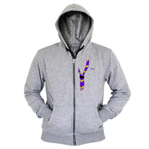 Hoodie Zipper ATAS Scarf 