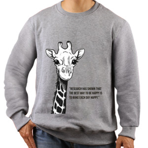 Jaket Sweater jerapah