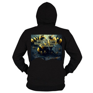 Hoodie Zipper SURYALAYA TERROR TEAM