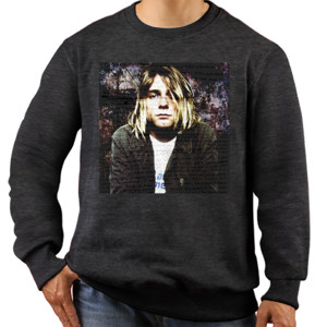 Jaket Sweater Kurt Cobain Self Notes