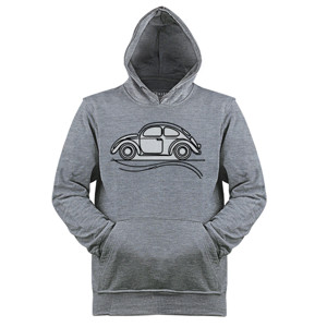 Jaket Hoodie line vw