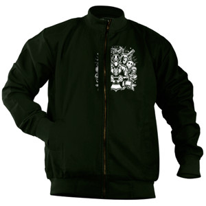 Jaket Bomber Premium - Graffiti Karakter Games