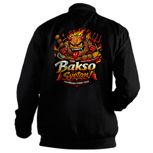 Jaket Bomber Bakso Syetan Level Neraka
