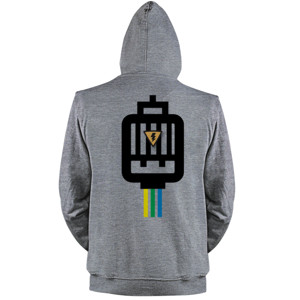 Jaket Hoodie motor elektrika