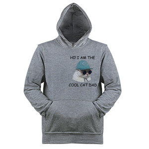 Jaket Hoodie I am The Cool Cat Dad