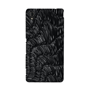 Black and White Abstract Painting Casing HP