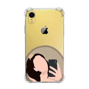 Casing HP girl in mirror