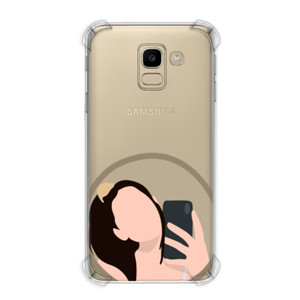 Casing HP girl in mirror