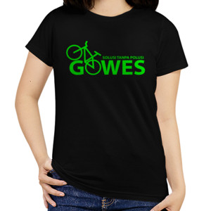 Kaos Gowes Bersepeda (Solusi Tanpa Polusi)