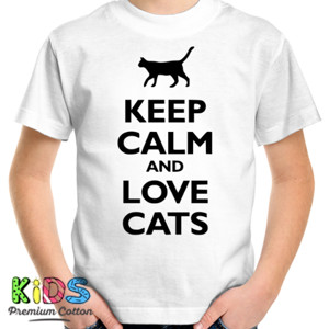 Kaos KEEP CALM AND LOVE CATS