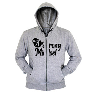 Hoodie Zipper A Strong Mindset v2