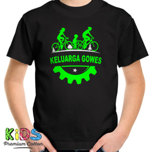 Kaos Kaos Sepeda Keluarga Gowes