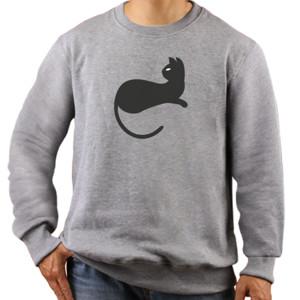 Jaket Sweater Kucing Tiduran