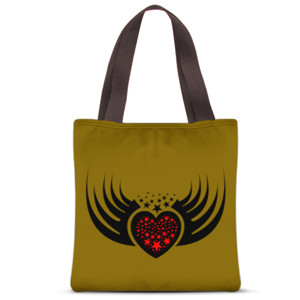 Tas Tote Fullprint Love