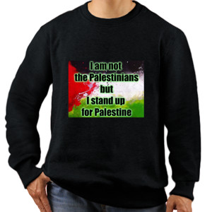 Jaket Sweater stand up for palestine