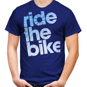 Kaos ride the bike