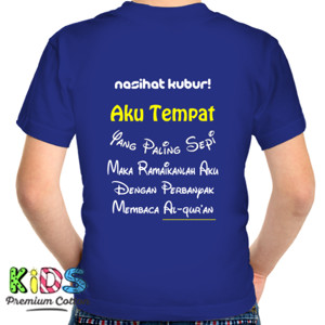 Kaos Baju Seri Pesan Alam Kubur - Baca Quran #6