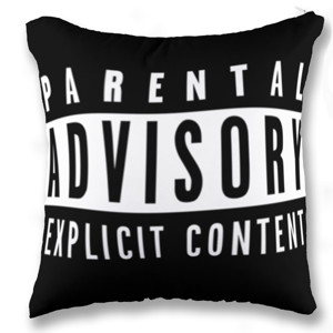 Bantal Parental Advisory