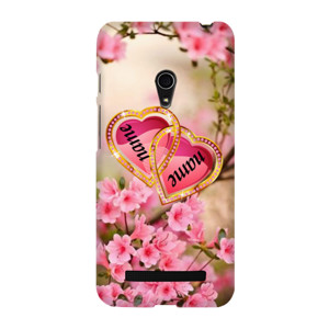 mauri-love couple flower Pink Casing HP