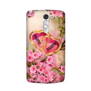 mauri-love couple flower Pink Casing HP