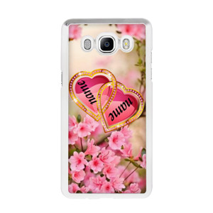 mauri-love couple flower Pink Casing HP