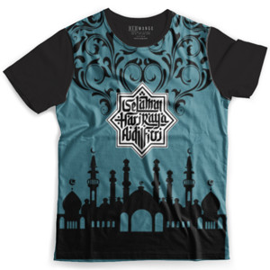 Kaos Fullprint Baju Lebaran Idul Fitri 2