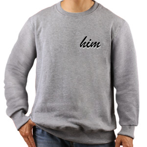 Jaket Sweater him hitam dpn bkl