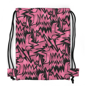 Tas Serut Fullprint abstract lancip