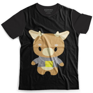 Kaos Fullprint Hardworking Cow Doll