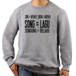 Jaket Sweater Sing A Song