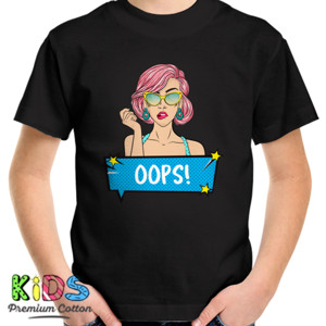 Kaos Long Sleeve Shirt - The Girl with Pink Hair