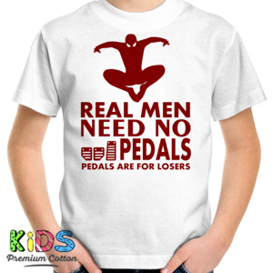 Kaos REAL MEN NEED NO PEDALS