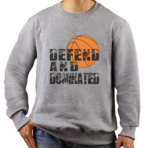 Jaket Sweater Defend And Dominated