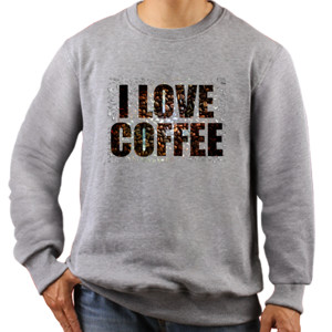 Jaket Sweater I Love Coffee