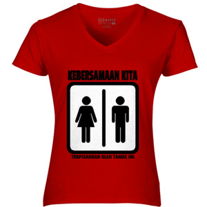 Kaos Toilet Memisahkan Kita