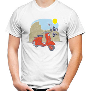 Kaos kaos vespa italian style